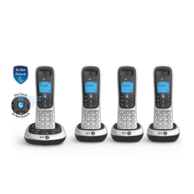 BT 2600 Cordless Telephone with Answering Machine – Quad BT 2600 Cordless Telephone with Answering Machine – Quad